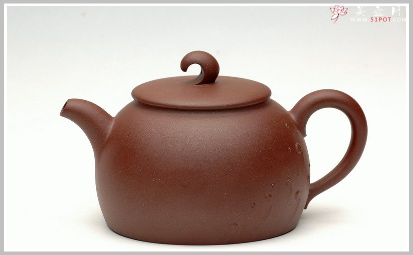 紫砂壶图片： 全手力作浪花 - 宜兴紫砂壶网