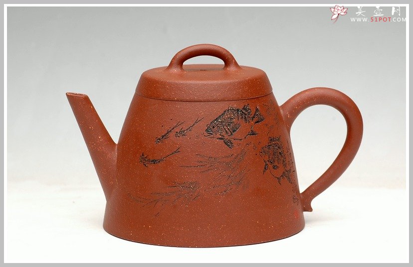 紫砂壶图片：高石瓢 - 宜兴紫砂壶网