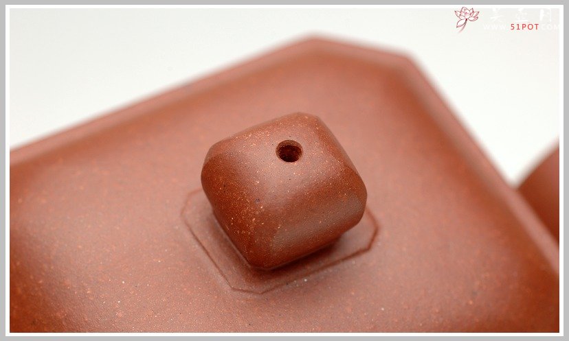 紫砂壶图片：四方抽角 - 宜兴紫砂壶网