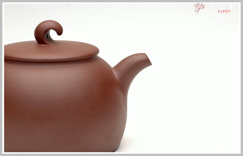 紫砂壶图片： 全手力作浪花 - 宜兴紫砂壶网