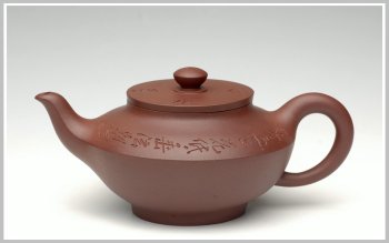 紫砂壶图片：包嘴之合欢 - 宜兴紫砂壶网