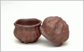 紫砂壶图片：刘景-莲蓬杯 40cc - 宜兴紫砂壶网