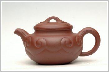 紫砂壶图片：仿古如意 - 宜兴紫砂壶网