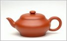 紫砂壶图片：小煤窑朱泥之和扁 - 宜兴紫砂壶网