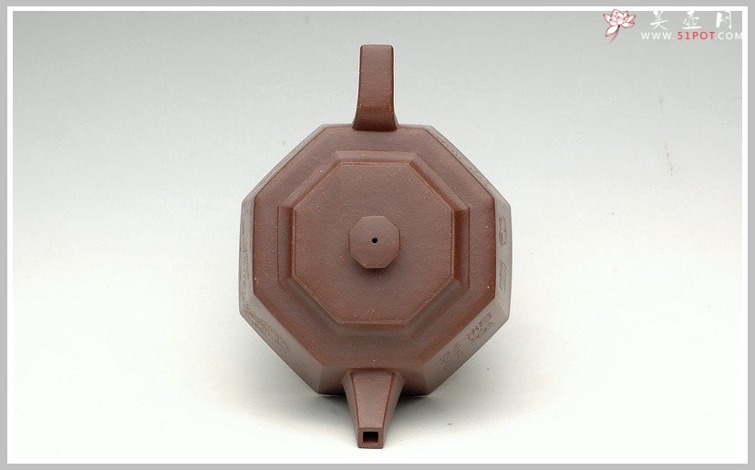 紫砂壶图片：全手大八方壶 - 宜兴紫砂壶网