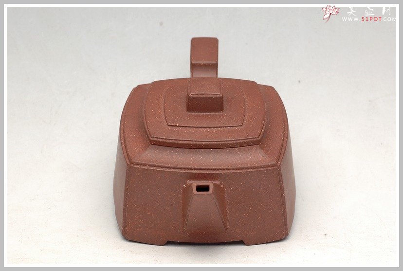 紫砂壶图片：全手之四方凌云 - 宜兴紫砂壶网