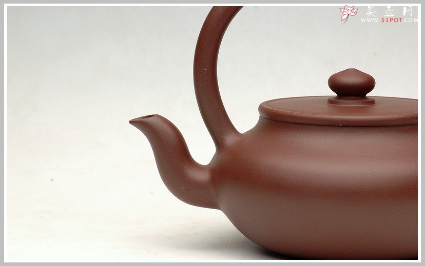 紫砂壶图片：全手旭茂提梁 - 宜兴紫砂壶网