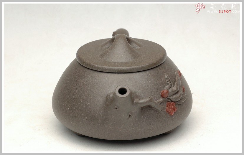 紫砂壶图片：长寿石瓢 - 宜兴紫砂壶网