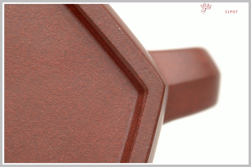 紫砂壶图片：全手逸公六方 - 宜兴紫砂壶网