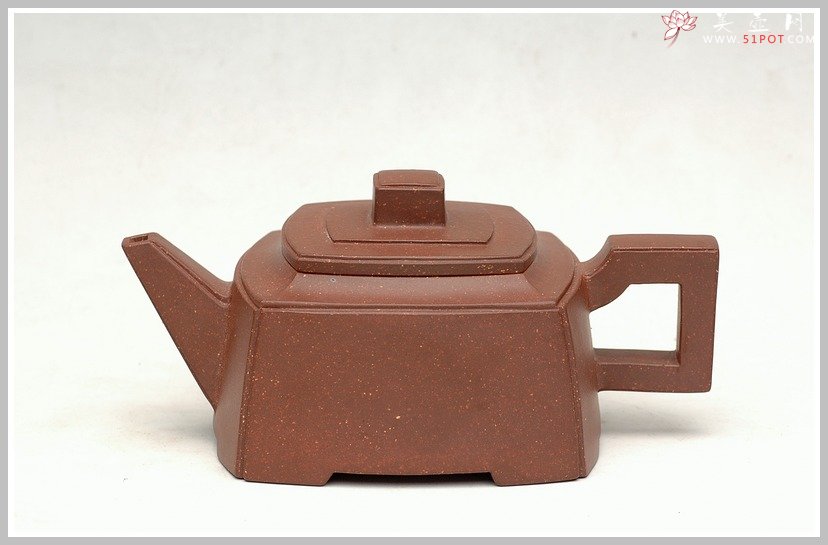 紫砂壶图片：全手之四方凌云 - 宜兴紫砂壶网