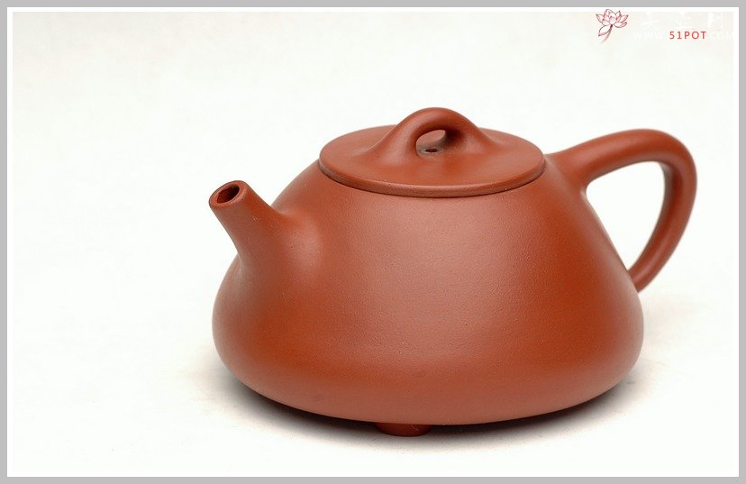 紫砂壶图片：全手子冶石瓢 - 宜兴紫砂壶网
