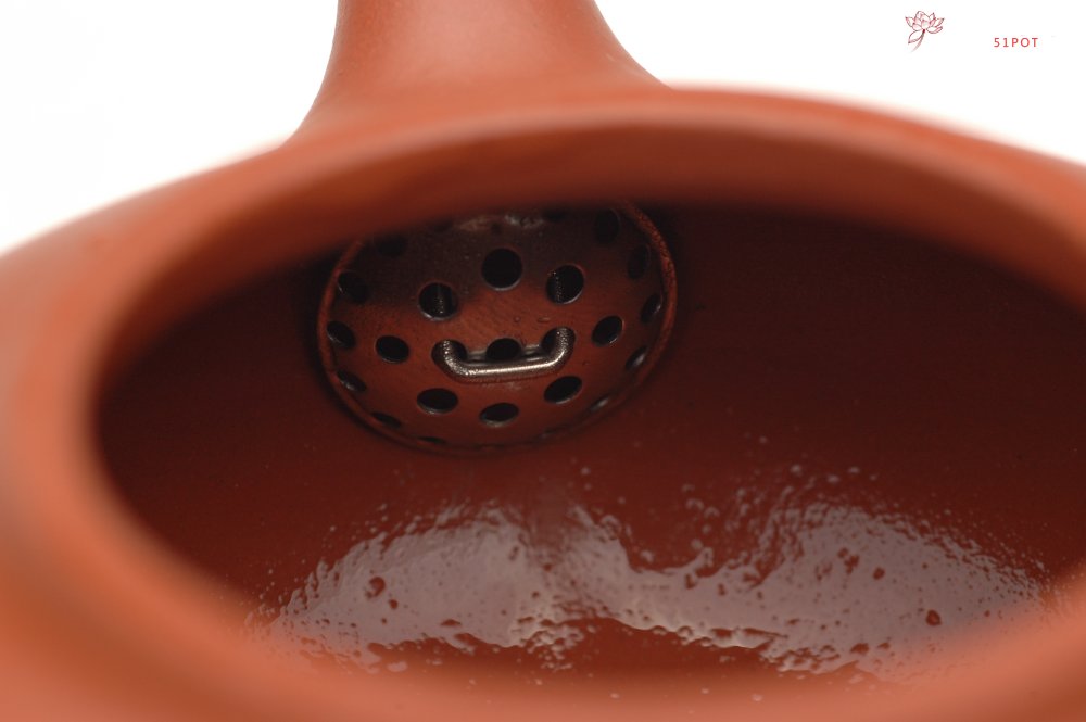 紫砂壶图片：全手朱泥小华颖 - 宜兴紫砂壶网