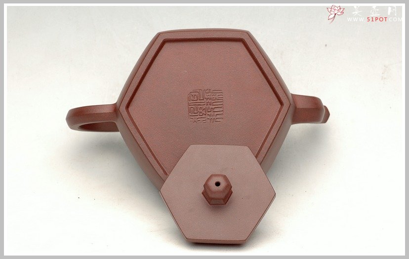 紫砂壶图片：全手逸公六方 - 宜兴紫砂壶网