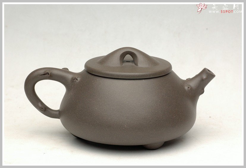 紫砂壶图片：长寿石瓢 - 宜兴紫砂壶网