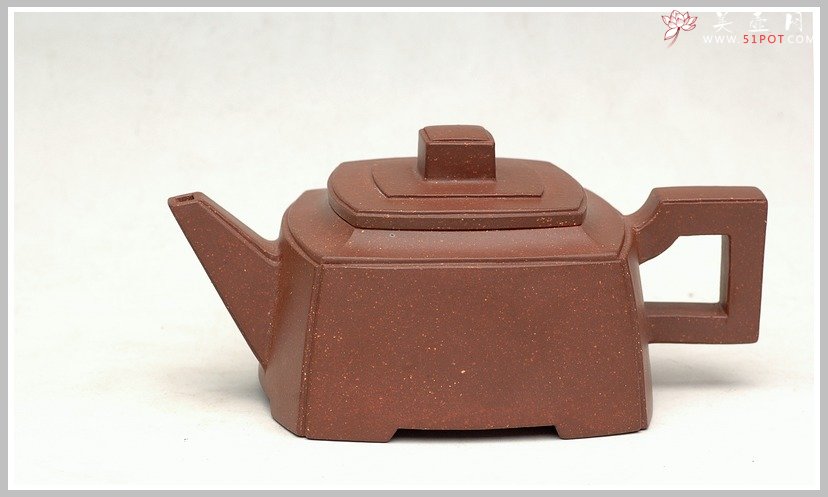 紫砂壶图片：全手之四方凌云 - 宜兴紫砂壶网