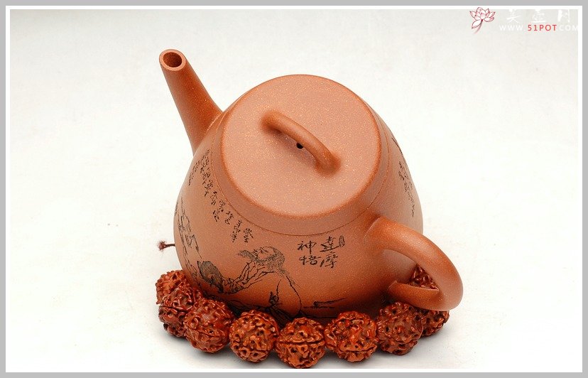紫砂壶图片：降坡泥之高石瓢 - 宜兴紫砂壶网