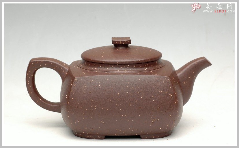 紫砂壶图片：紫泥砂方 - 宜兴紫砂壶网