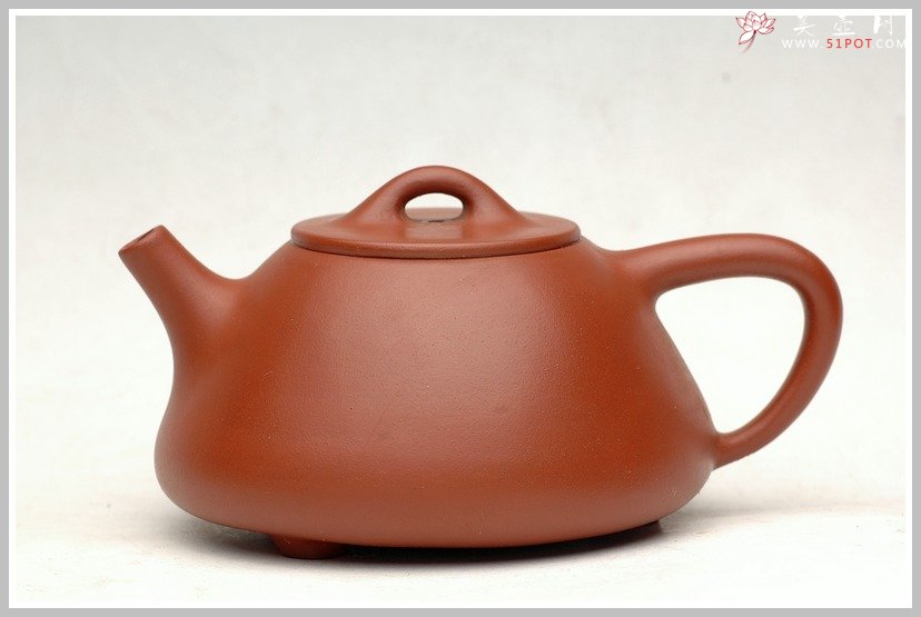 紫砂壶图片：全手子冶石瓢 - 宜兴紫砂壶网
