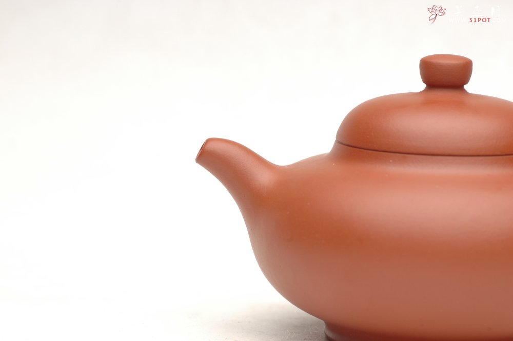紫砂壶图片：全手朱泥小华颖 - 宜兴紫砂壶网