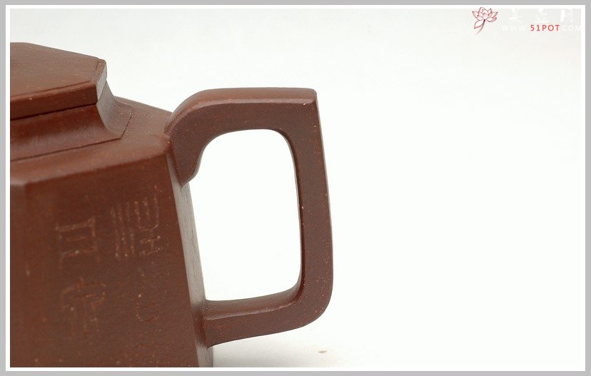 紫砂壶图片：全手大八方壶 - 宜兴紫砂壶网