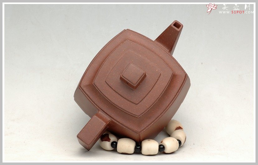 紫砂壶图片：全手之四方凌云 - 宜兴紫砂壶网