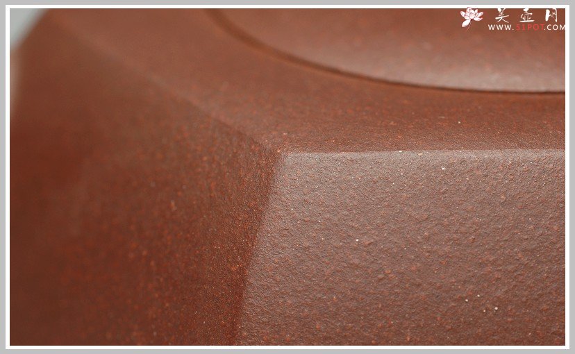 紫砂壶图片：老紫泥 龙禧六方 - 宜兴紫砂壶网