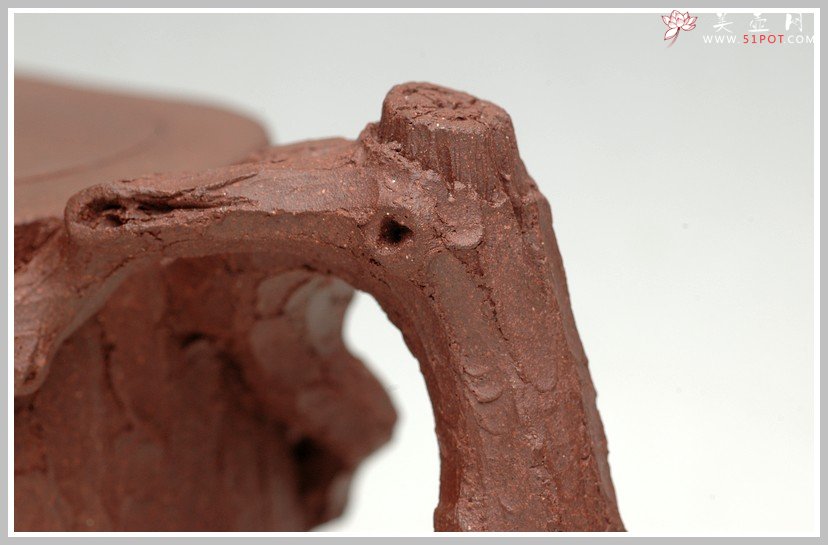 紫砂壶图片：全手花货精品之松竹常青 - 宜兴紫砂壶网