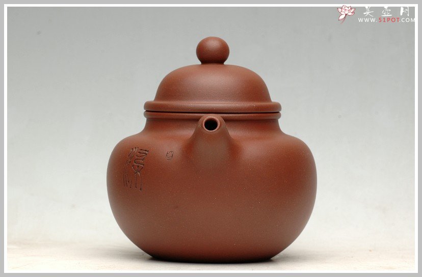 紫砂壶图片：传统实用之掇球 - 宜兴紫砂壶网