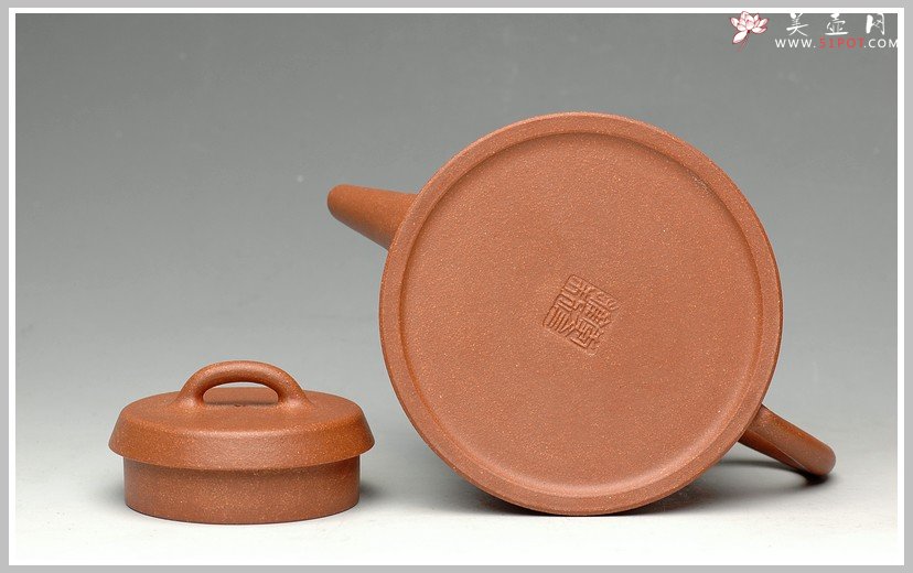 紫砂壶图片：达摩神悟之高石瓢 优质降坡泥 - 宜兴紫砂壶网