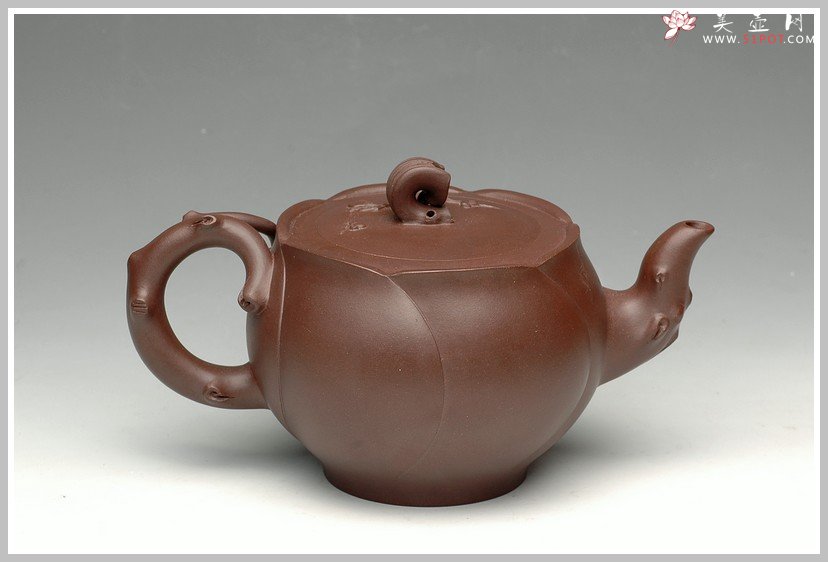 紫砂壶图片：徐建芳精品花货之含苞 - 宜兴紫砂壶网