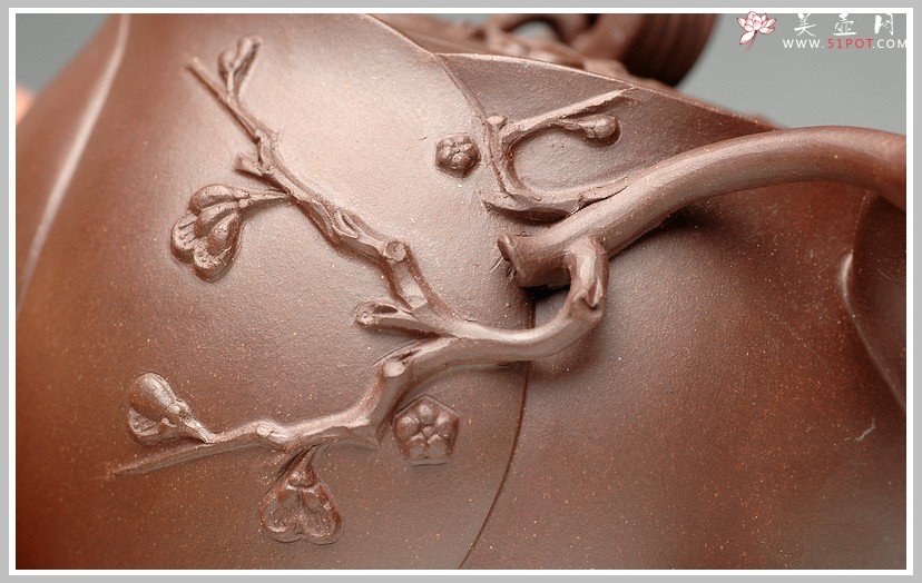 紫砂壶图片：徐建芳精品花货之含苞 - 宜兴紫砂壶网