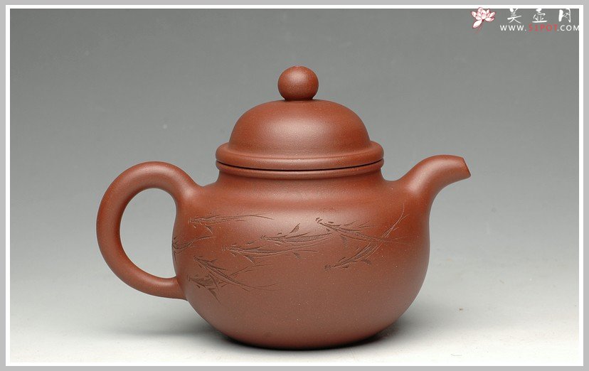 紫砂壶图片：鱼乐之掇球 - 宜兴紫砂壶网