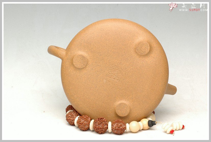 紫砂壶图片：全手大段泥石瓢 - 宜兴紫砂壶网