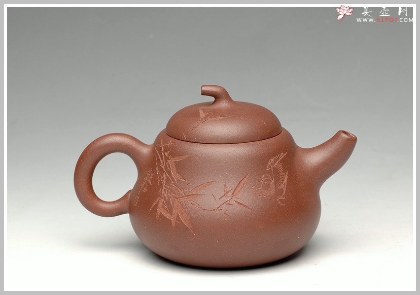 紫砂壶图片：自品之小葫芦 - 宜兴紫砂壶网