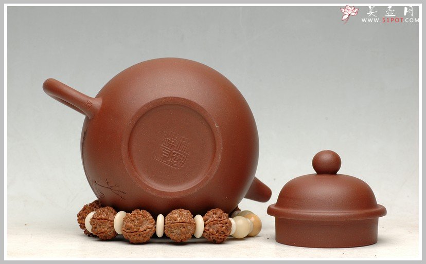 紫砂壶图片：传统实用之掇球 - 宜兴紫砂壶网
