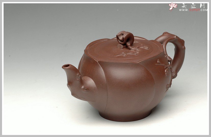 紫砂壶图片：徐建芳精品花货之含苞 - 宜兴紫砂壶网