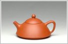 紫砂壶图片：全手朱泥小笠翁 - 宜兴紫砂壶网