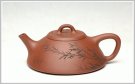 紫砂壶图片：瓢刻竹 - 宜兴紫砂壶网