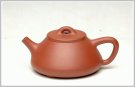 紫砂壶图片：自品之子冶石瓢 全手 - 宜兴紫砂壶网