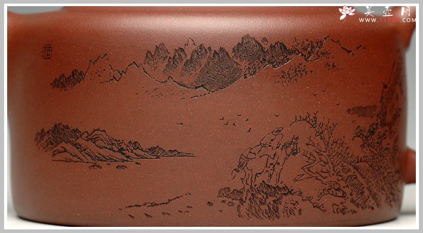 紫砂壶图片：桑扁1 - 宜兴紫砂壶网