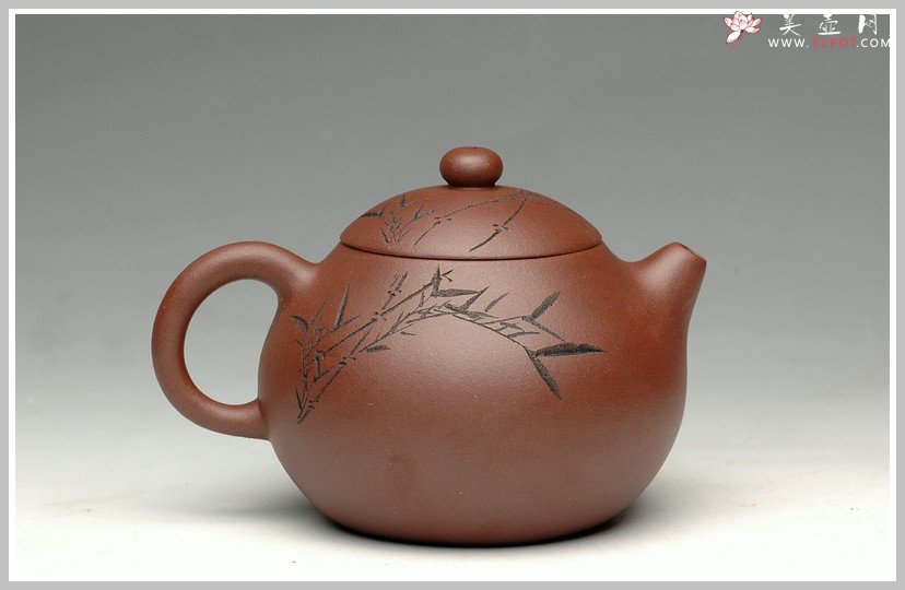 紫砂壶图片：饱满可人小文旦 - 宜兴紫砂壶网