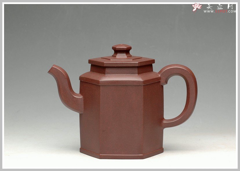 紫砂壶图片：实力之作 全手精品 石耕六方 - 宜兴紫砂壶网