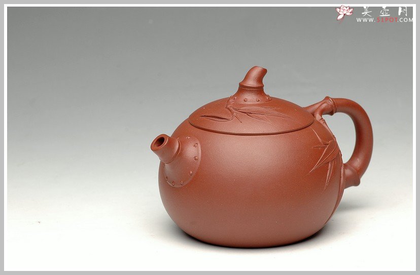 紫砂壶图片：爱装饰的西施竹 - 宜兴紫砂壶网