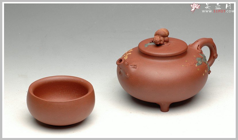 紫砂壶图片：自然之趣 翘嘴可人 甜趣 - 宜兴紫砂壶网
