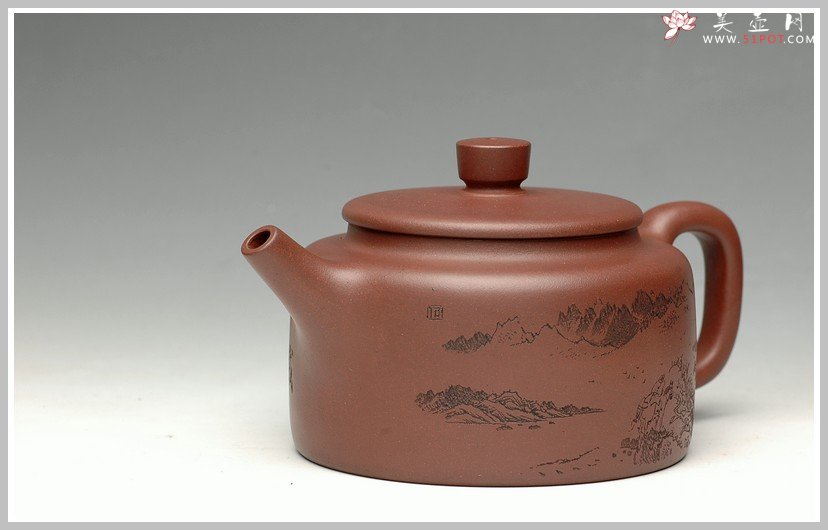 紫砂壶图片：桑扁1 - 宜兴紫砂壶网