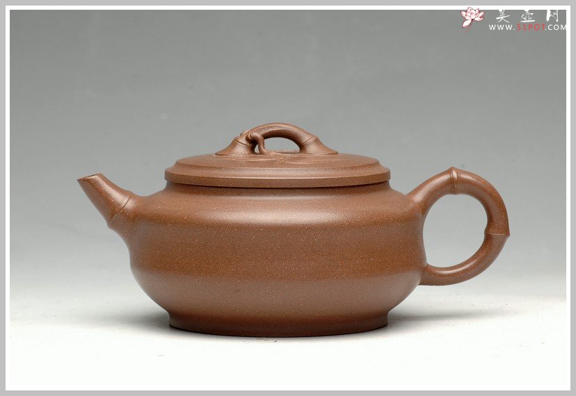 紫砂壶图片：竹风之韵 小雅竹 - 宜兴紫砂壶网