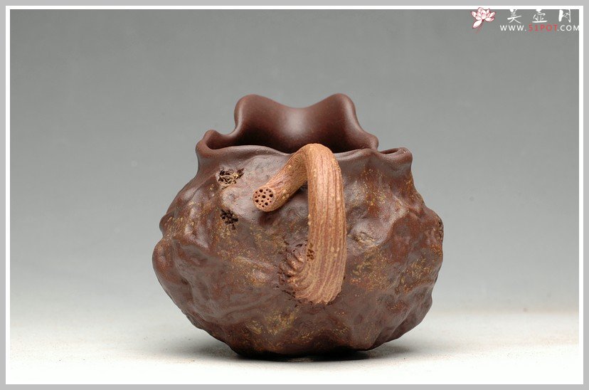 紫砂壶图片：刘景 新荷叶公道 - 宜兴紫砂壶网