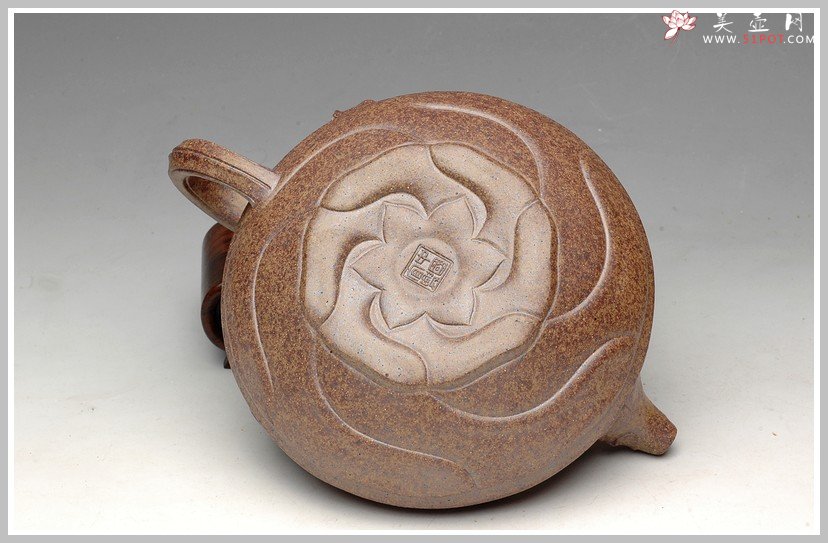 紫砂壶图片：窑变之美 风卷葵 - 宜兴紫砂壶网