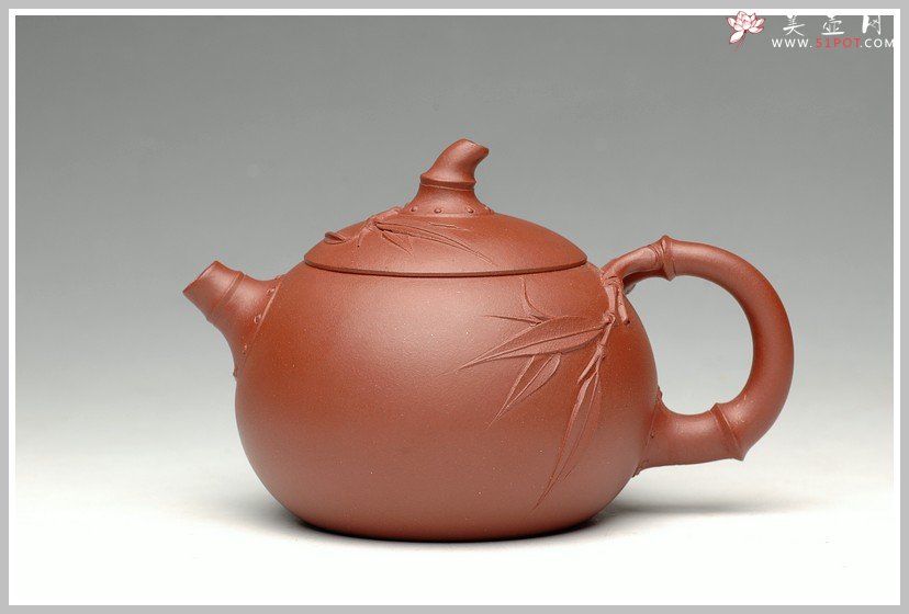 紫砂壶图片：爱装饰的西施竹 - 宜兴紫砂壶网