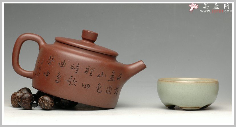 紫砂壶图片：桑扁1 - 宜兴紫砂壶网